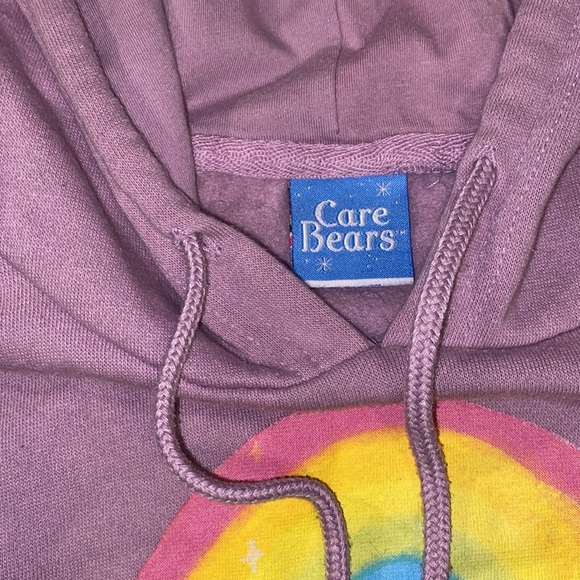 Care Bears Lavender 2 pc Jogging set/hoodie&o ants EUC WORN 2x if that! - Picture 10 of 15